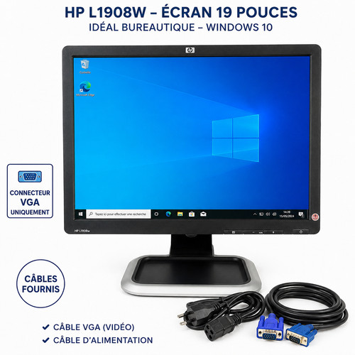 Display lcd vga per - display, hp